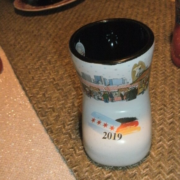 2019 Christkindlmarket Chicago Mug Christmas Christkindl Market Daley Plaza - Picture 3 of 5